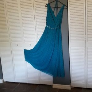 100% silk sleeveless dress NWT sz 18.